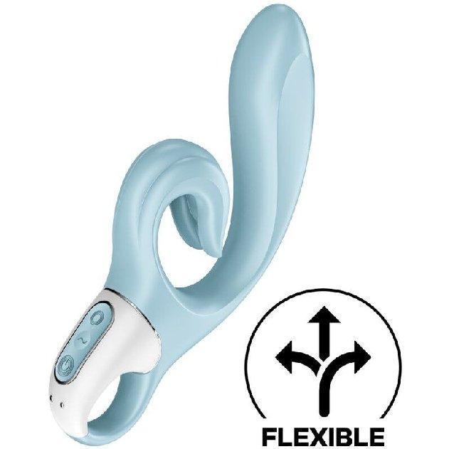 Satisfyer Love Me Rabbit Vibração Azul