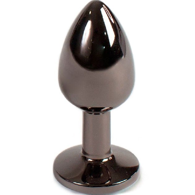 SecretPlay Plug Anal Gunmetal Pequeno Tamanho 7 CM
