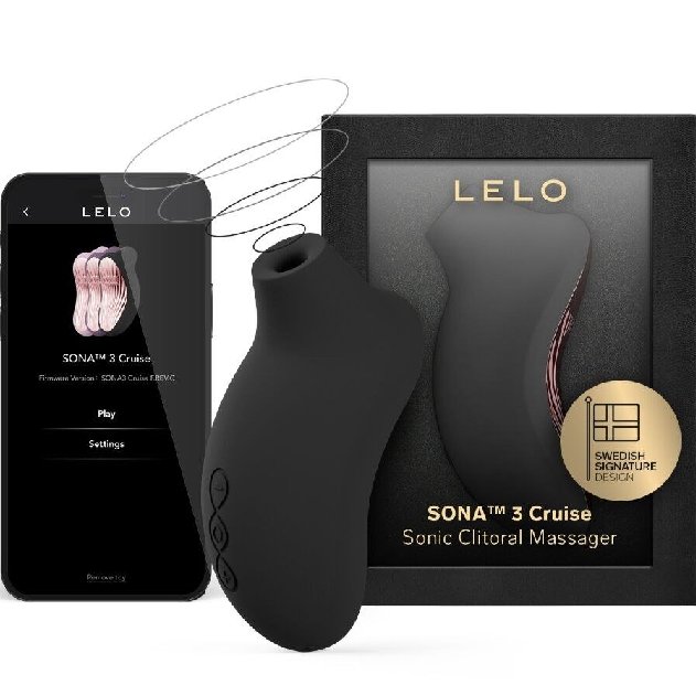 LELO Sona 3 Cruise Massajador Clitoridiano Sónico Preto