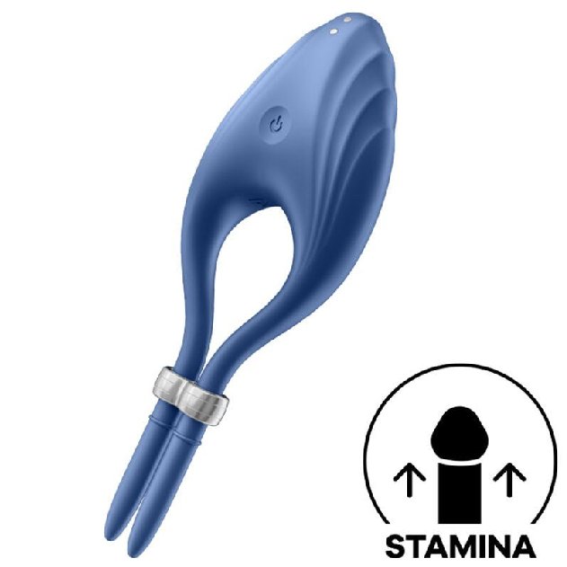 Satisfyer Duelist Anel Vibrador Azul