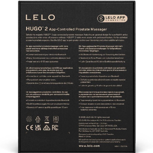 LELO Hugo 2 Verde Massajador de Próstata
